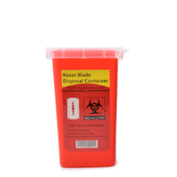 RAZOR BLADE DISPOSABLE CONTAINER