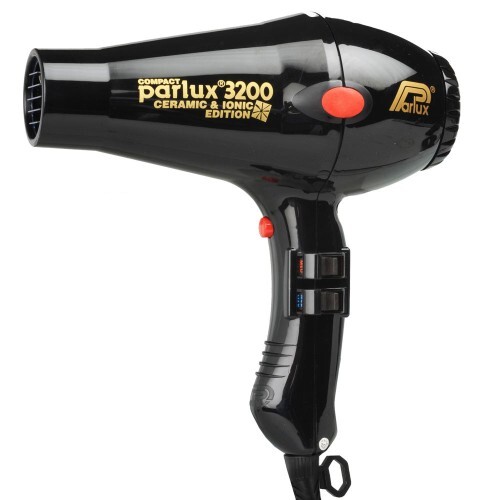 Parlux 3200 Ceramic & Ionic Hairdryer - Black