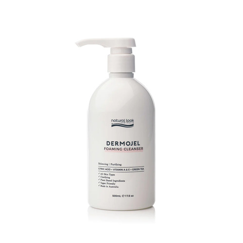 Natural Look Dermojel Foaming Cleanser 500ml