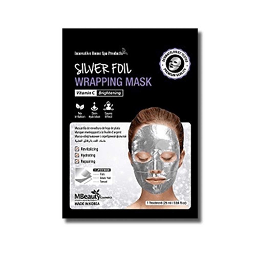 Silver Foil Wrapping Mask
