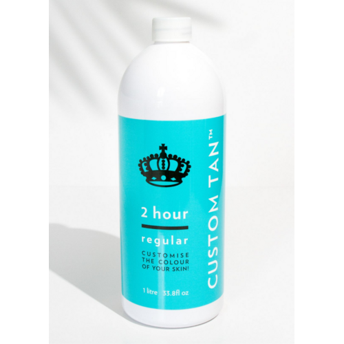 Custom Tan 2hr Regular 1 Litre